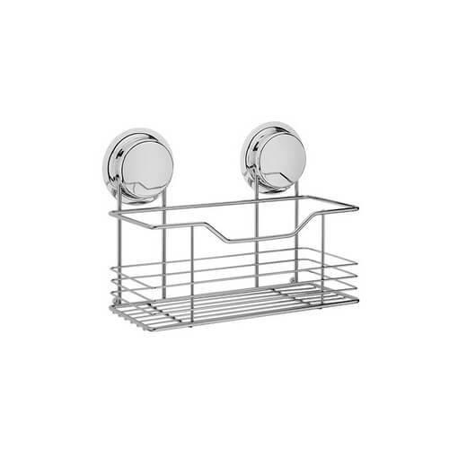 chrome suction shower shelf 268022