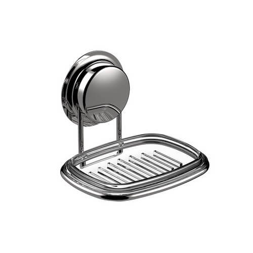stainless steel suction soap dish 700014