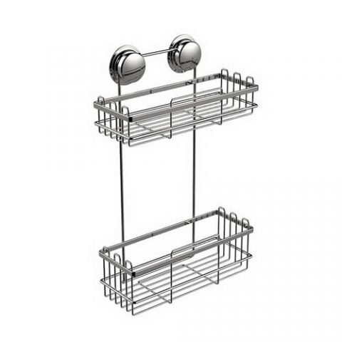 suction 2 tier metal baskets 620504