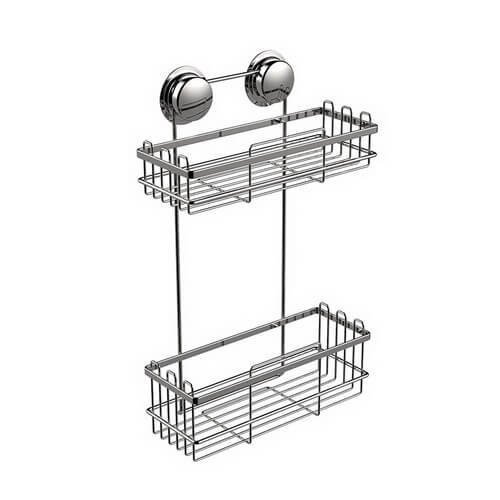 suction 2 tier metal baskets 620504