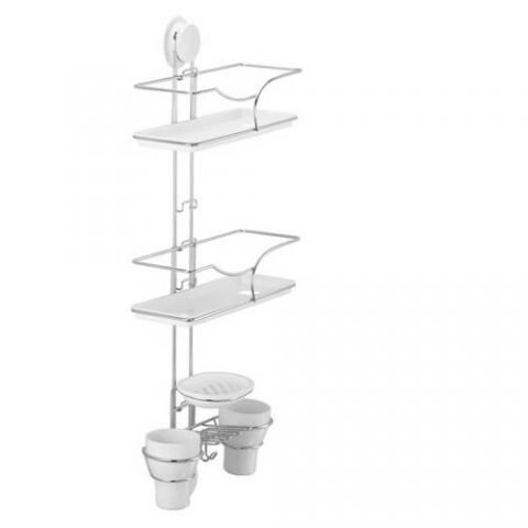 suction bathroom ladder shelf 260017
