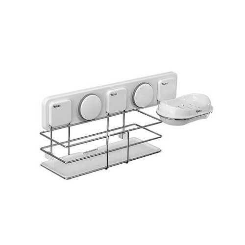 suction bathroom wall organizer 263006