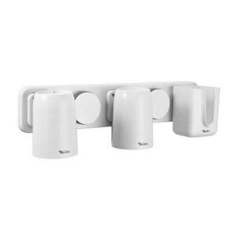 suction toothbrush and toothpaste holder 263001