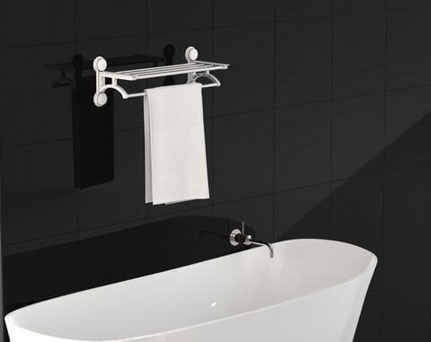 suction towel shelf 265005 black