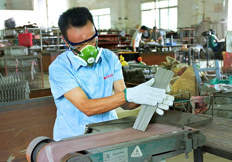 wire polishing